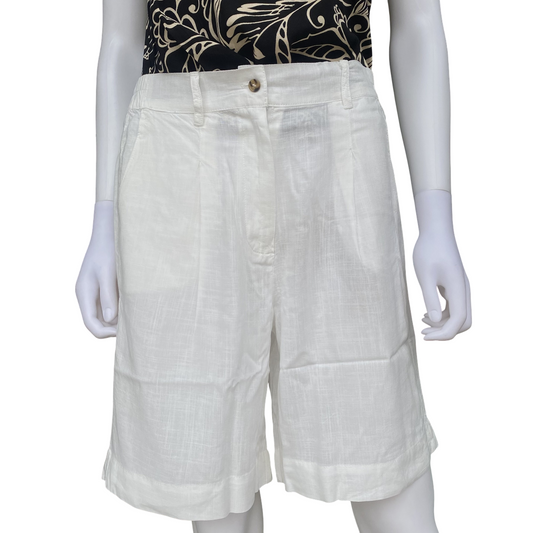 Astrolabio Pantaloncino Fresco Estivo Donna CA63 010 Bianco | Comfort Chic