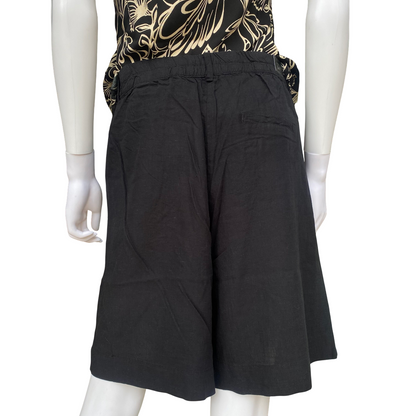 Astrolabio Pantaloncino Fresco Estivo Donna CA63 500 Nero | Comfort Chic