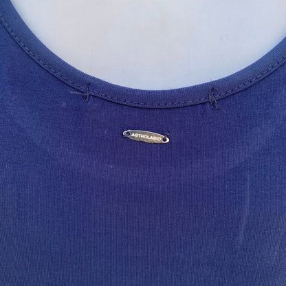 Astrolabio Vestito Smanicato Donna M86G 956 Blu | Eleganza Estiva