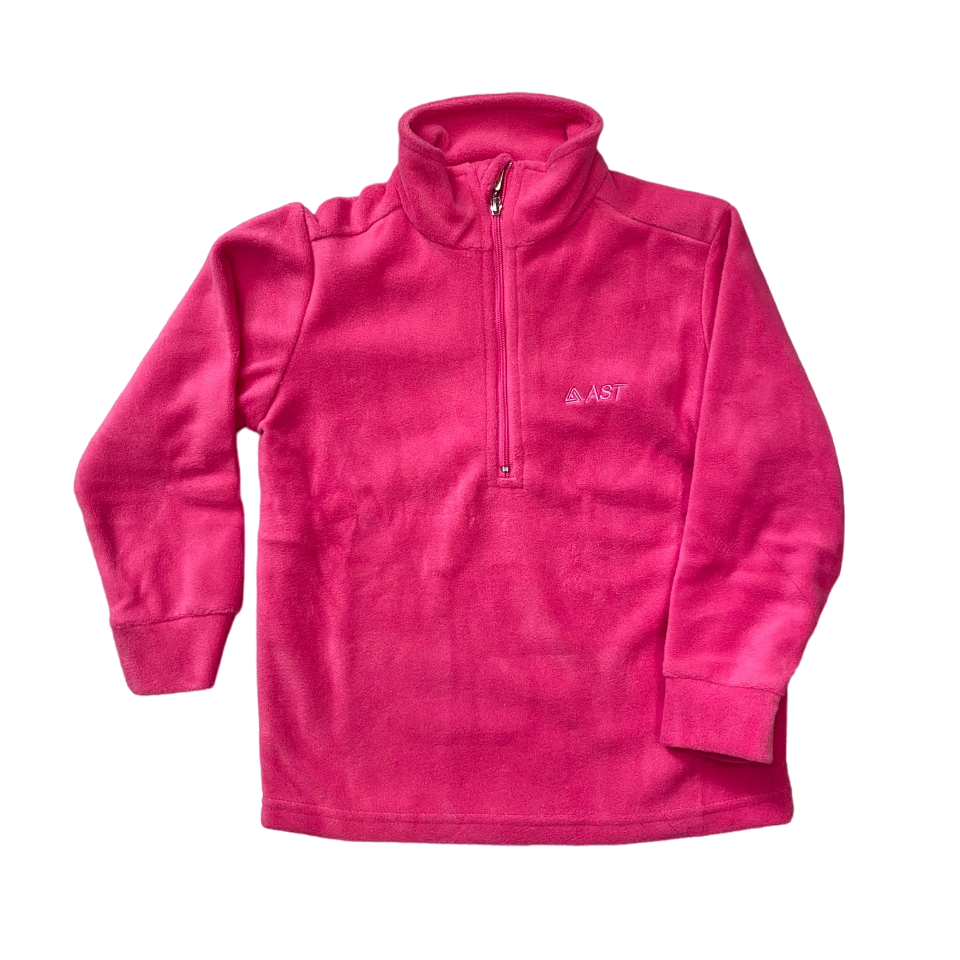 Astrolabio Maglia Pile Mezza Zip YH7J 795 Rosa Bambina