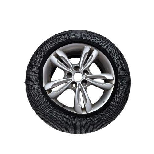 Calze Da Neve Per Auto Omologate En 16662-1 Coppia Con Guanti Catene Taglia (S)