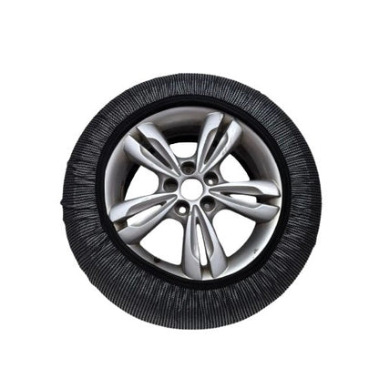 Calze Da Neve Per Auto Omologate En 16662-1 Coppia Con Guanti Catene Taglia XS