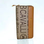 B.Cavalli Faux Leather Wallet with Pattern
