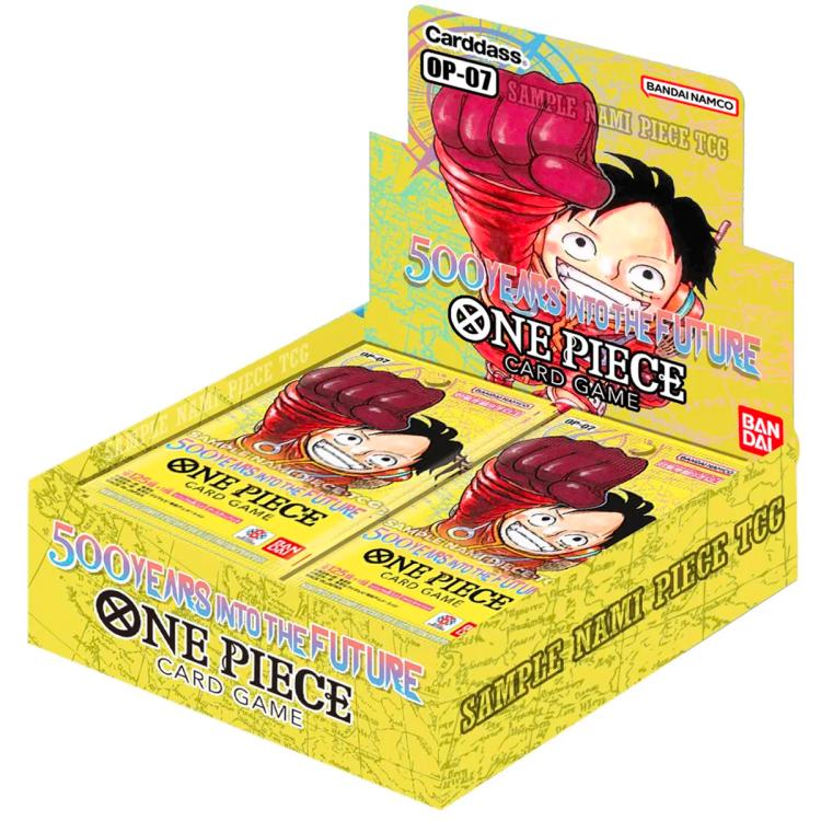 BANDAI ONE PIECE CARD GAMES FUTURE 500 YEARS LATER OP-07 BOX 24 BOOSTER KARTEN EU