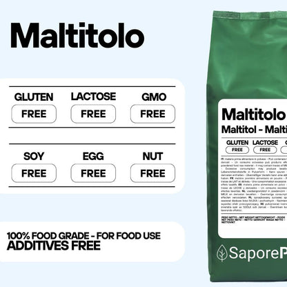 Maltitolo in polvere  - Confezionato in Italia