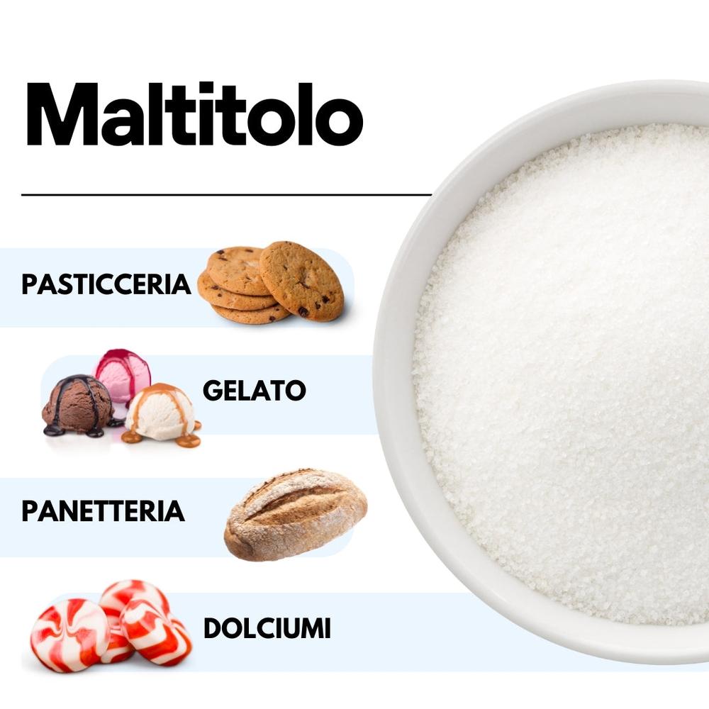 Maltitolo in polvere  - Confezionato in Italia