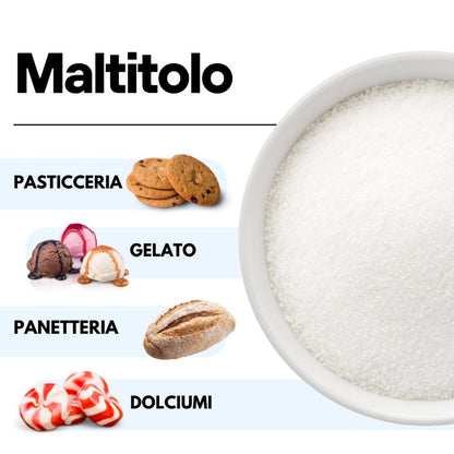 Maltitolo in polvere  - Confezionato in Italia