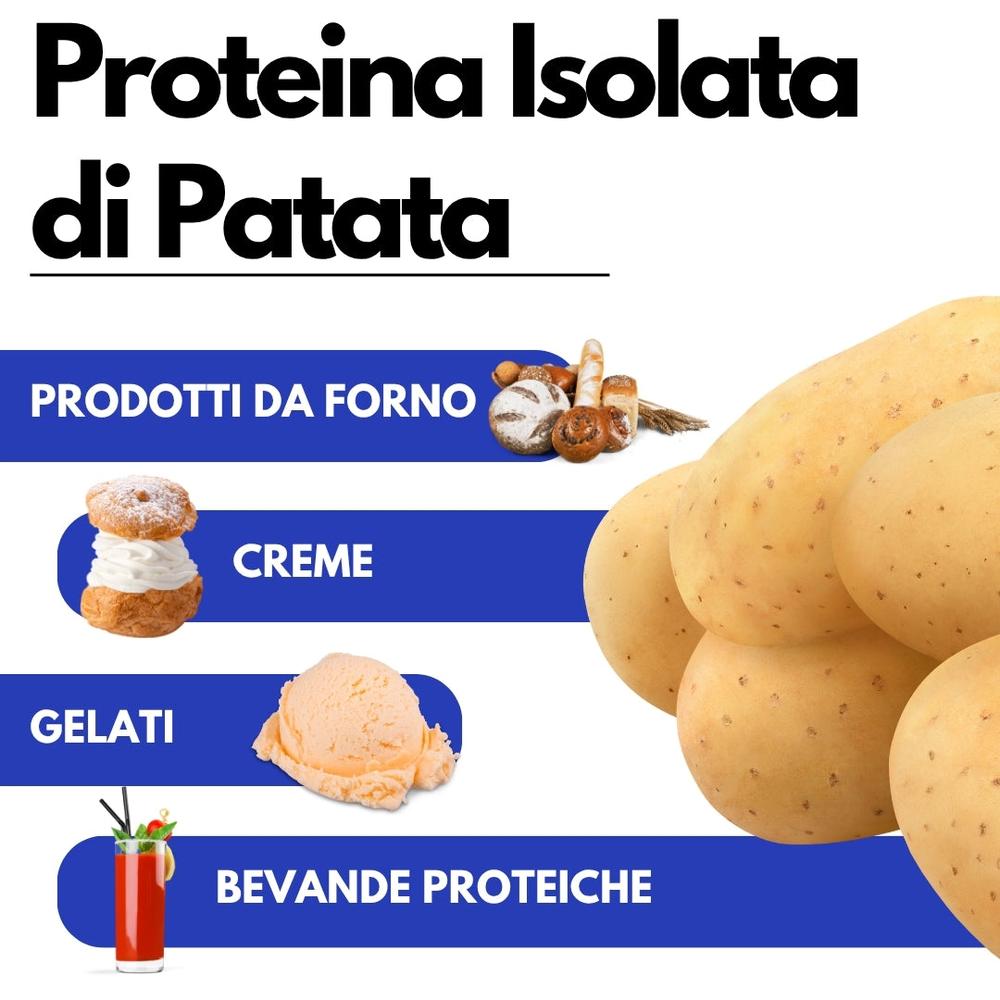 Proteine Isolate di Patata - Albume Vegano - VegeWhip - Per realizzare prodotti Vegan