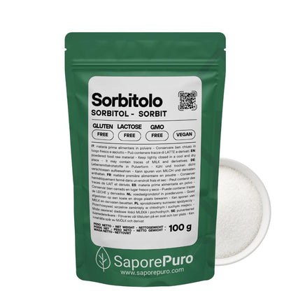 Sorbitolo SaporePuro: Il Dolcificante Versatile per Gelati Perfetti e Dolci Morbidi a Lungo - Sostituto dello Zucchero