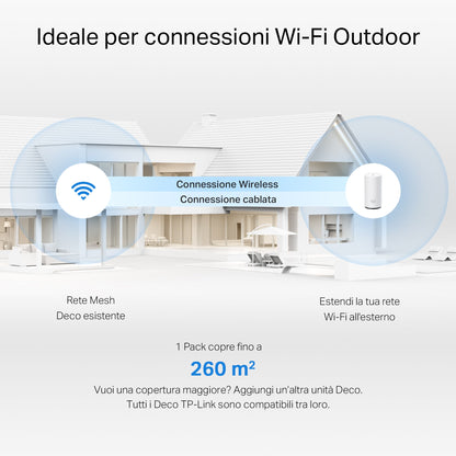 Deco BE25-Outdoor Sistema Mesh Wi-Fi 7 BE3600Mbps