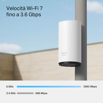 Deco BE25-Outdoor Sistema Mesh Wi-Fi 7 BE3600Mbps