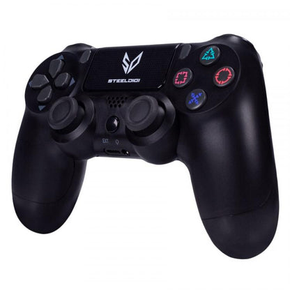 Steeldigi Wireless Controller für PS4, Gamepad, kabellos, Playstation 4, Schwarz