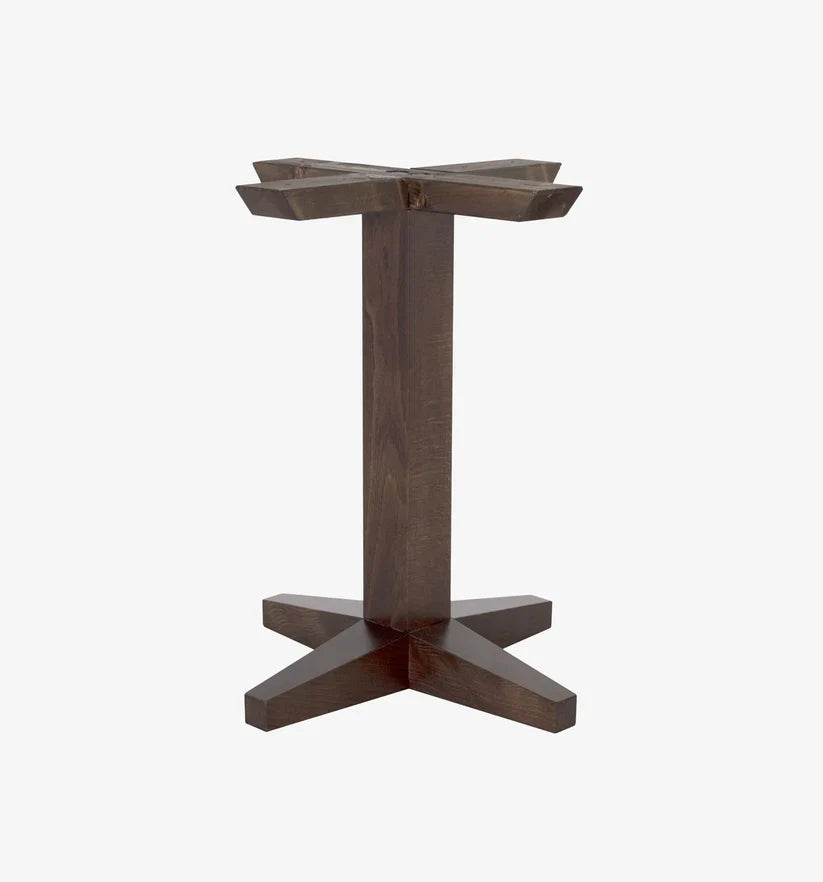 Base Tavolo B525 in Faggio - 58x58 cm per Piano 80x80 cm o Ø80 cm