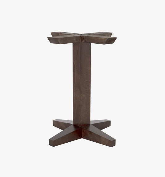 Base Tavolo B525 in Faggio - 58x58 cm per Piano 80x80 cm o Ø80 cm