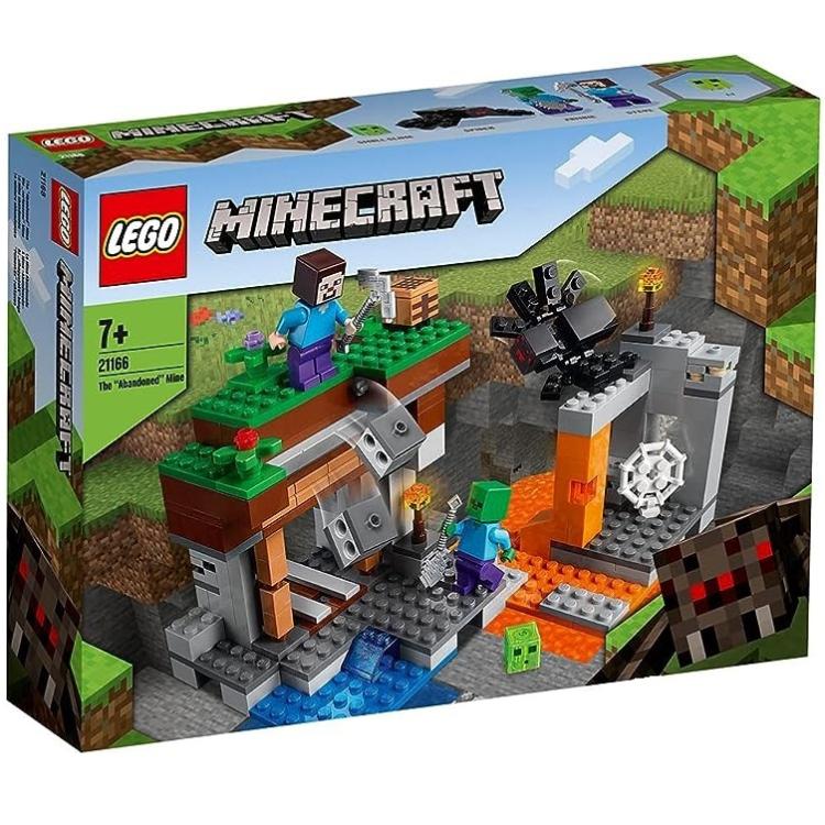 Lego Minecraft 21166 Die verlassene Mine 7+ mit Minifiguren Bausatz 248 Teile