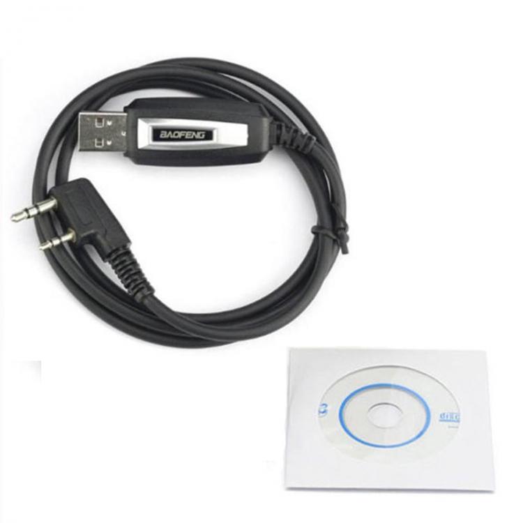 USB-PROGRAMMIERUNGSKABEL + CD FÜR BAOFENG UV-5R UV-82L GT3 WOUXUN