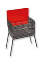 Briefcase Barbecue 40x30x72h - Lightweight, Portable, Adjustable Grill