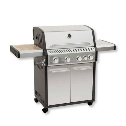 Gasgrill Vesuvio 4 Brenner + Seitenkocher - Gusseisenroste