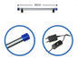 LED Aquarium Light Submersible Waterproof Neon Lamp WHITE 20cm