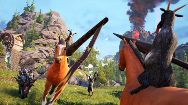 Goat Simulator Remastered PS5 Spiel Deutsch Playstation 5 EU Neu ITA