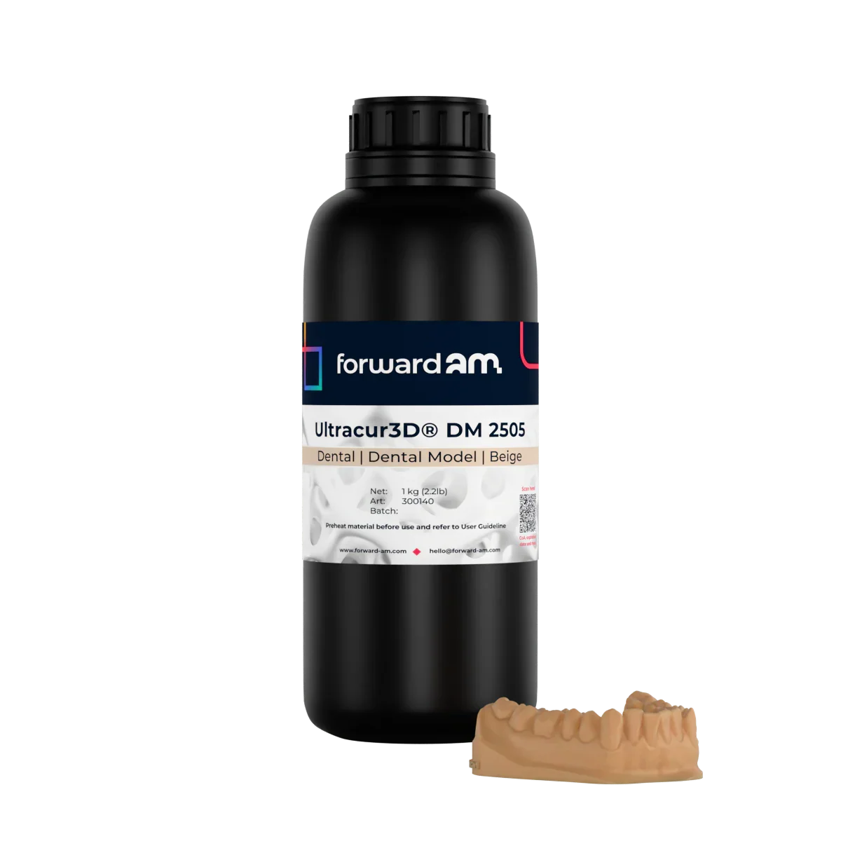 Forward AM Ultracur3D DM 2505 Dental Model Beige - 1 kg
