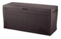 Keter 270lt Brown Resin Storage Box with 200kg Seating Capacity