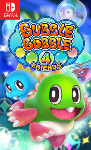 BUBBLE BOBBLE 4 FRIENDS NINTENDO SWITCH PUZZLESPIEL BÄLLE VIDEOSPIEL NEU