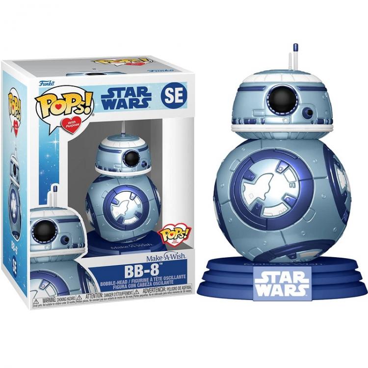 Funko Pops! With Purpose Star Wars BB-8 SE Make A Wish 2022 Wackelkopf-Vinyl