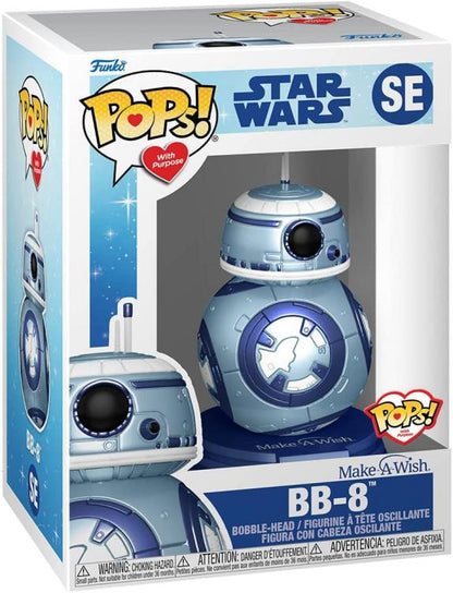 Funko Pops! With Purpose Star Wars BB-8 SE Make A Wish 2022 Wackelkopf-Vinyl