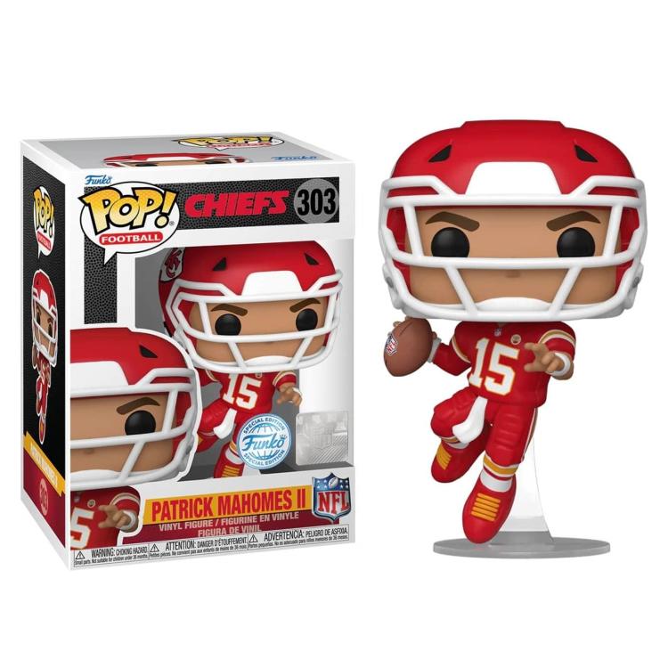 Funko Pop! Football NFL Chiefs (303) Patrick Mahomes Special Edition Figur 9cm