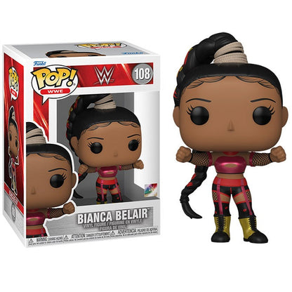 Funko Pop! WWE Wrestling - Bianca Belair (108) Vinylfigur 9 cm weibliche Wrestlerin