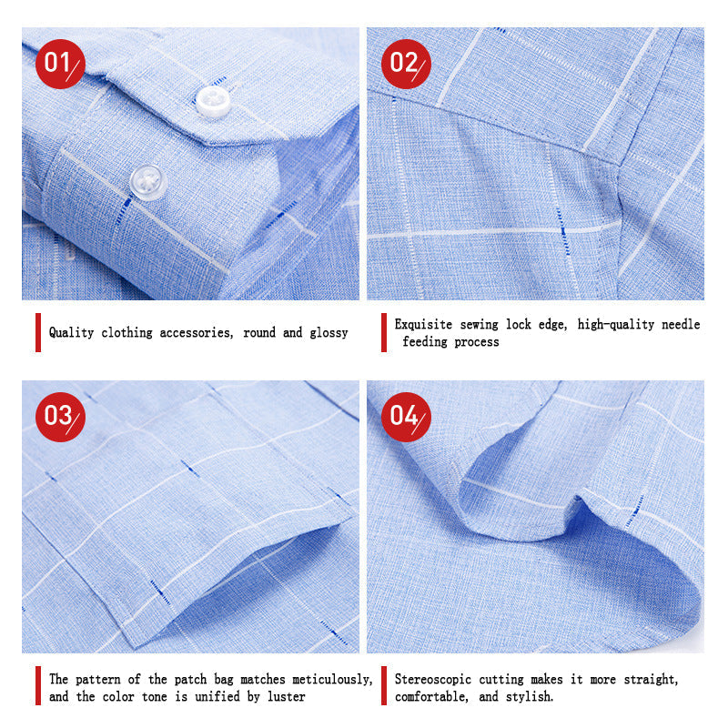 Camicia Casual da Uomo a Maniche Lunghe in Cotone – Comfort e Stile per Ogni Occasione