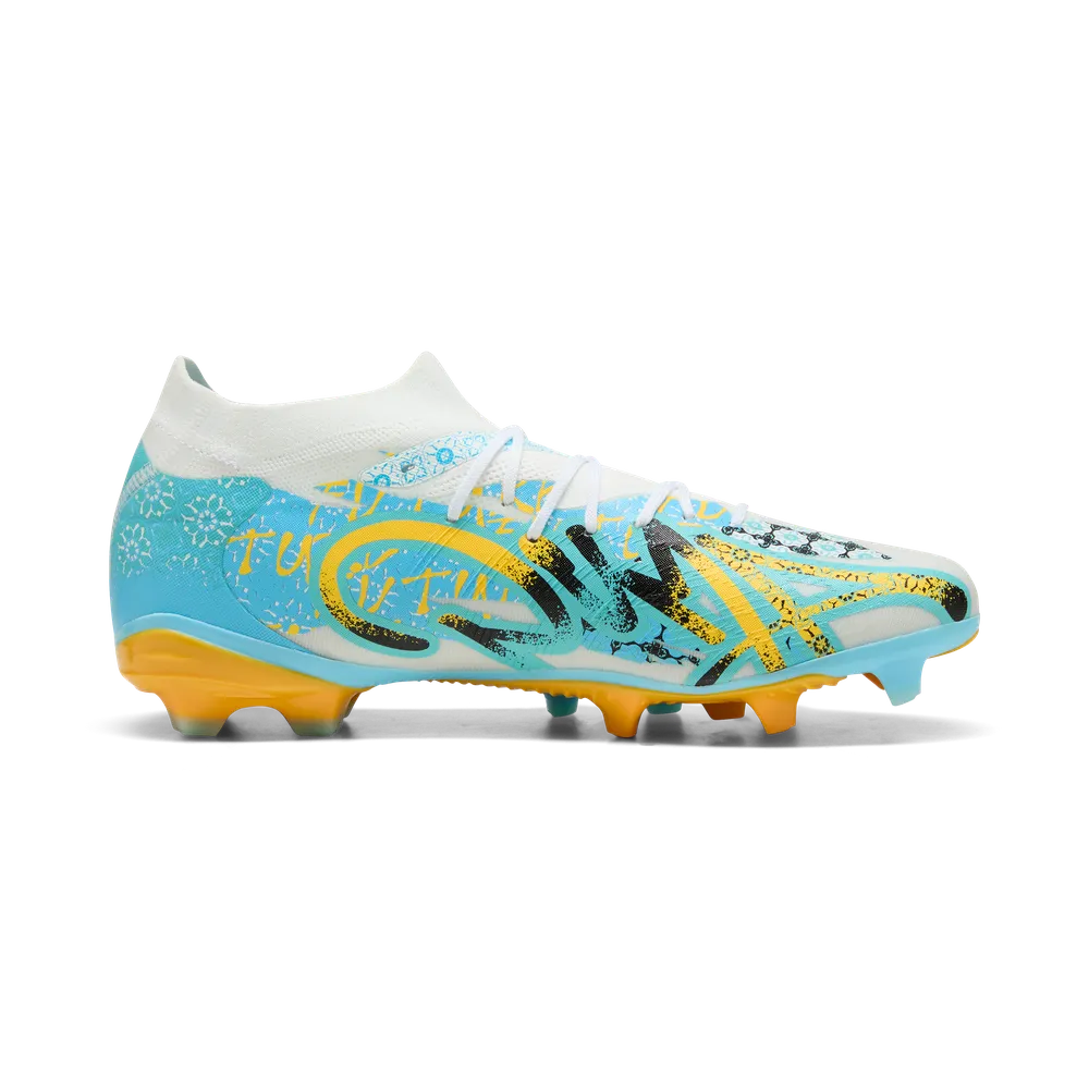 Puma FUTURE 9 MATCH PLAYMAKER FG/AG 109217 01 Uomo Bianco - Scarpe Calcio Uomo FG/AG