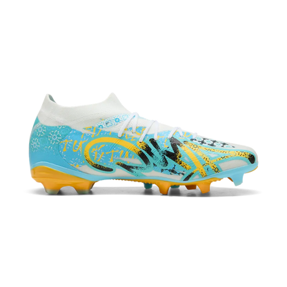 Puma FUTURE 9 MATCH PLAYMAKER FG/AG 109217 01 Uomo Bianco - Scarpe Calcio Uomo FG/AG