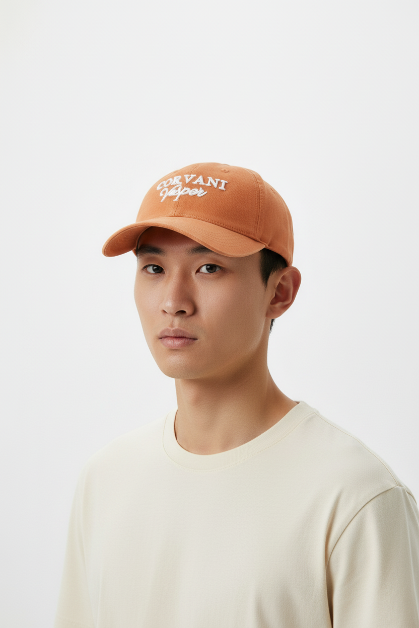 The Signature Cap In Pumpkin Orange