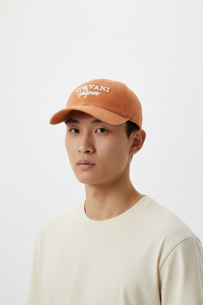 The Signature Cap In Pumpkin Orange
