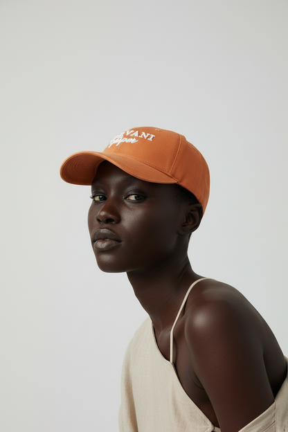The Signature Cap In Pumpkin Orange