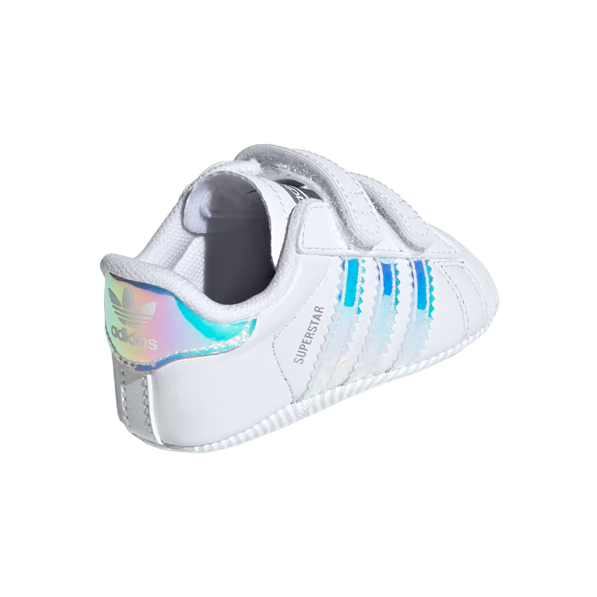 Adidas Superstar Crib BD8000 Sneakers Neonata Bianco Iridescente