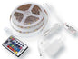 RGB + WCCT 230V 24W IP44 2540Lm 2-meter LED Strip with Remote Control and WI-FI Control