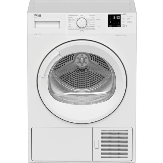 BEKO SLIM 7KG HEAT PUMP TUMBLE DRYER A++ INVERTER DIGITAL DISPLAY DRXS722W
