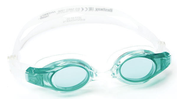 Schwimmbrille Kinder 3-6 Jahre, UV-Linsen, Silikon, 3 Farben