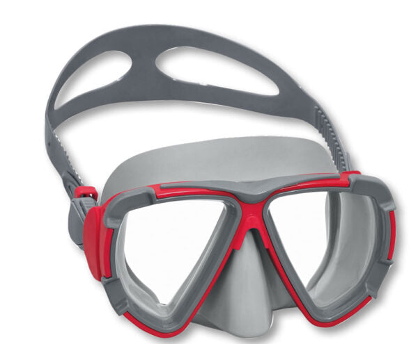 Maschera Snorkeling Blackstripe 14+ Anni, Lenti UV, Regolabile, 3 Colori