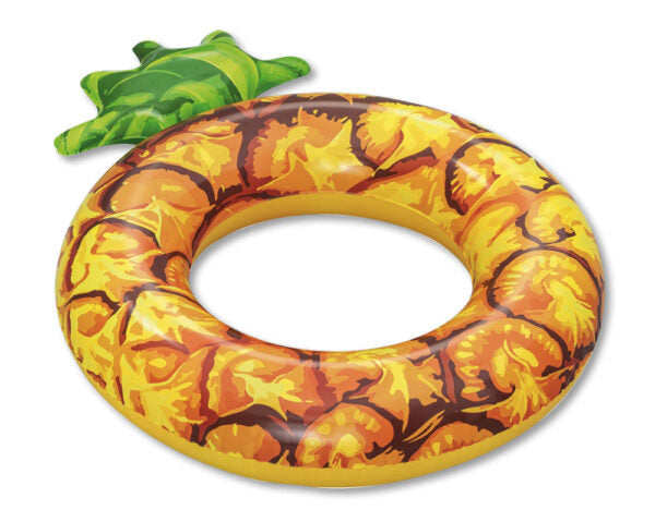 Aufblasbare 3D Ananas- und Wassermelonen-Schwimmringe – Sommerliches Design