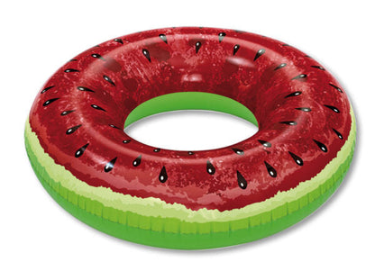 Aufblasbare 3D Ananas- und Wassermelonen-Schwimmringe – Sommerliches Design