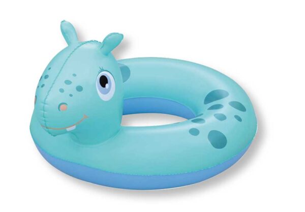 Salvagente Bambini 3-6 Anni - Ippopotamo, Giraffa, Rana, Sicuro e Colorato