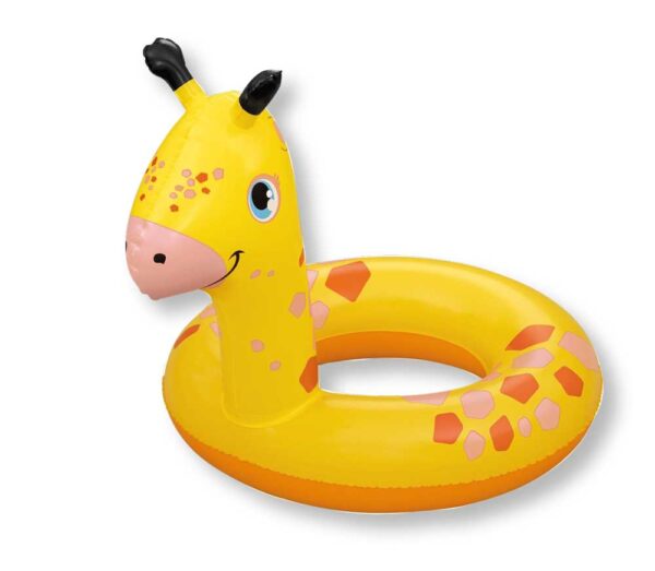 Salvagente Bambini 3-6 Anni - Ippopotamo, Giraffa, Rana, Sicuro e Colorato