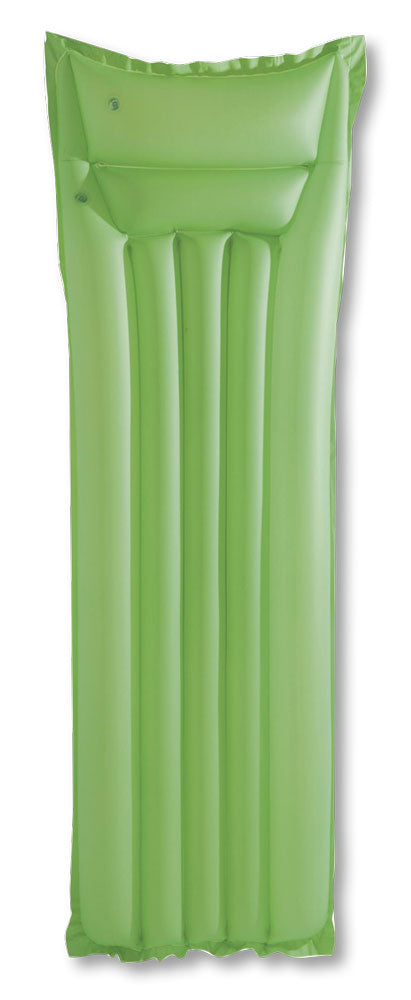 Materassino Gonfiabile Tinta Unita 183x69 cm – Blu, Verde, Rosa
