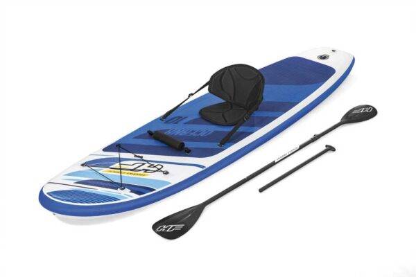 Umwandelbares SUP-Board in Kanu – Aufblasbar 305x84x12 cm, max. 120 kg