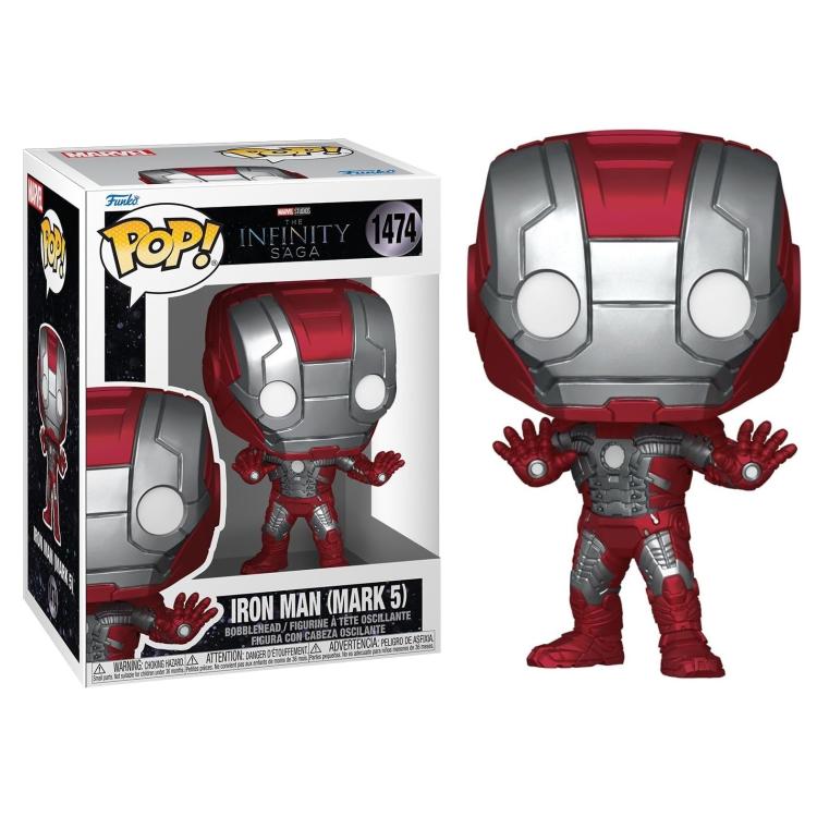 Funko Pop Marvel - The Infinity Saga (1474) Iron Man Vinyl Figur Sammlerfigur 9 cm
