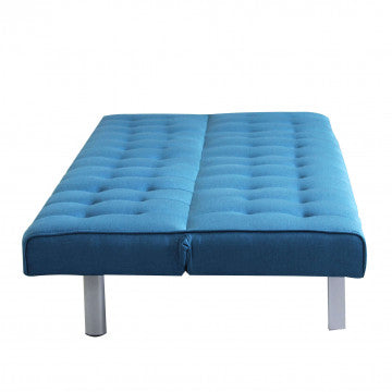 Divano Letto con Struttura in Metallo e Legno in due colori